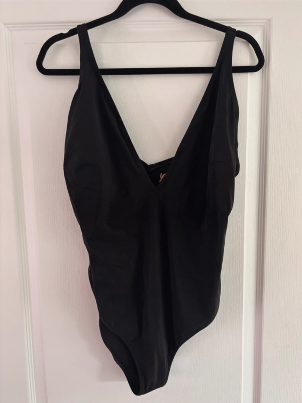 YITTY Black V-Neck One-Piece